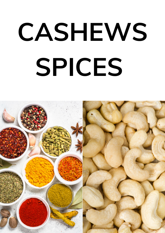 Cashew Nuts & Spices
